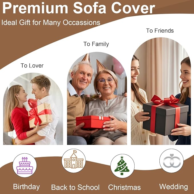 VClife Couch Cover, Bohemian Sofa Cover - Image 8