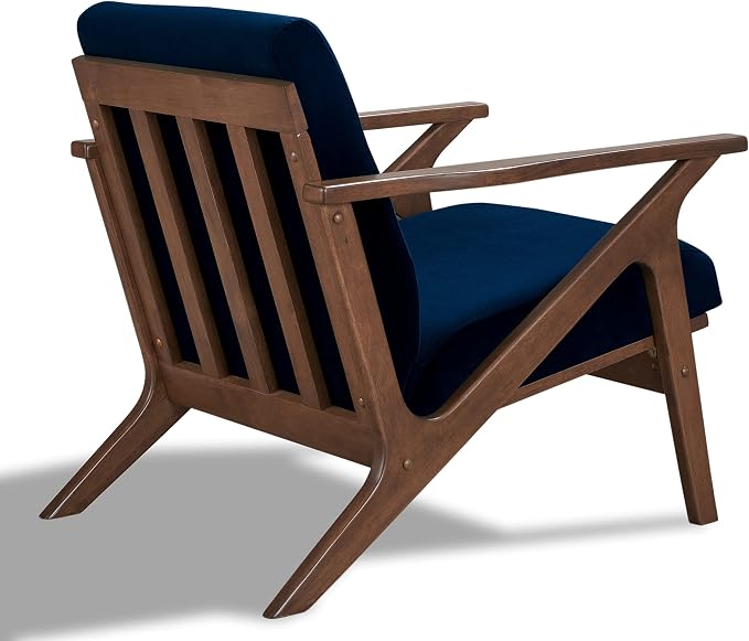 Zola Mid Century Modern Accent Chair Arm Chair: The Perfect Reading, Living Room - Image 4