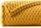 BEDELITE Mustard Yellow Throw Blanket - Image 11