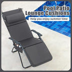 Wenqik 2 Pcs Outdoor Chaise Lounge Cushion - Image 6