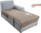 Genina L Shape Couch Cover, Sectional Couch Chaise Covers, Waterproof Washable by Genina