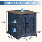 Barnyatoh Farmhouse End Table - Image 2
