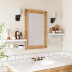 QEEIG White Bathroom Shelves Over Toilet - Image 5