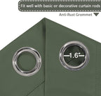 H.VERSAILTEX Blackout Patio Curtains 100 x 84 Inches - Image 4