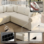 88.2" Sectional Sleeper Sofa - Image 6