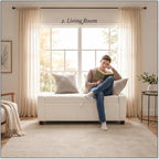 Storage Ottoman Bench for Bedroom, End of Bed Bench - Image 9