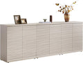 SICOTAS Buffet Cabinet with Storage Accent Sideboard Modern Credenza with Doors by SICOTAS