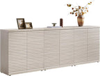 SICOTAS Buffet Cabinet with Storage Accent Sideboard Modern Credenza with Doors by SICOTAS