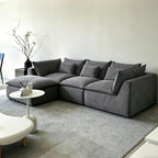 Boneless Couch Sectional Cloud Couch 102.3'' Oversized Modular Sectional Sofa by Fachmaih