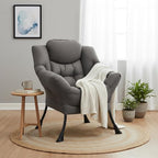 Welnow Dark Grey Single Lazy Chair - Image 8