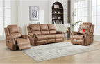 EBELLO Faux Leather Power Living Room Furniture Set, Included 2 Reclining 1 - Image 7