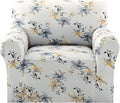 H.VERSAILTEX Floral Pattern Chair Slip Covers Printed Couch Cover Super Soft by HVERSAILTEX