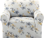H.VERSAILTEX Floral Pattern Chair Slip Covers Printed Couch Cover Super Soft by HVERSAILTEX