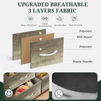 7-Drawer Dresser for Bedroom, Anti-Tip Wide Storage Organizer Fabric Chest of - Image 7
