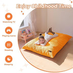 MAXYOYO 3 in 1 Kids Bean Bag Chair Couch, Convertible Chair Folds from Bean Bag - Image 4