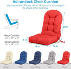 Adirondack Chair Cushion Tufted Waterproof Outdoor Rocking Chair Cushions - Image 5