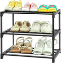 HITHIM 3-Tier Small Shoe Racks, Narrow Shoe Rack by HITHIM