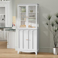 ARTPOWER 72" Freestanding Kitchen Pantry Storage Sideboard, Classical Tall by PowerofArtBetterforLife