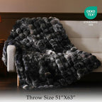 BENVWE Fluffy Faux Fur Throw Blanket - Image 2
