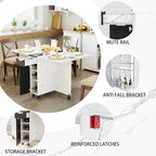 3imothrix Folding Dining Table, Dinner Table - Image 7