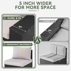 Aoxun Outdoor Patio Furniture Set - Image 5