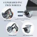 WBD WEIBIDA Upgraded Full-Size Washing Machine Base Stand - Image 3
