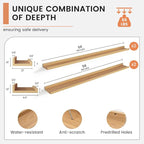 FLYJOE Floating Picture Ledge Shelves - Image 3
