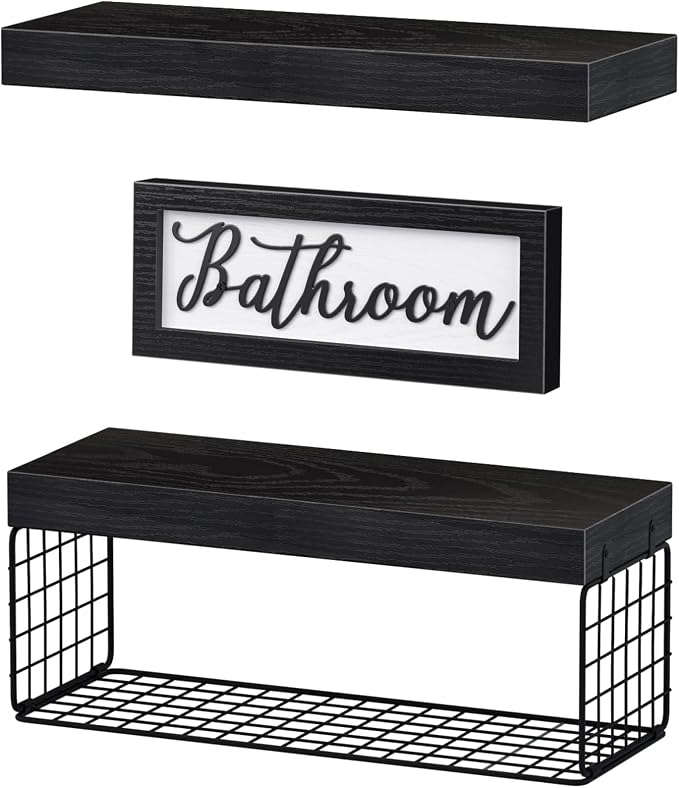 QEEIG ‎Bathroom Shelves Over Toilet - Image 6