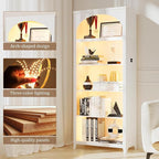 Dystler 5-Tier Arched Bookshelf - Image 8