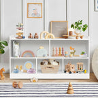 Montessori Shelf, Wooden Toy Storage Organizer by PTINFLUCE