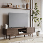 TOLEAD 59" TV Console, Mid Century Modern TV Stand - Image 6