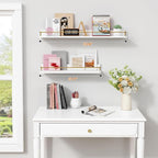 Forbena 24 Inch Bathroom Floating Shelves - Image 2