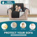 Turquoize 100% Waterproof Sofa Covers Chair Cover Slipcover Couch Protector - Image 2