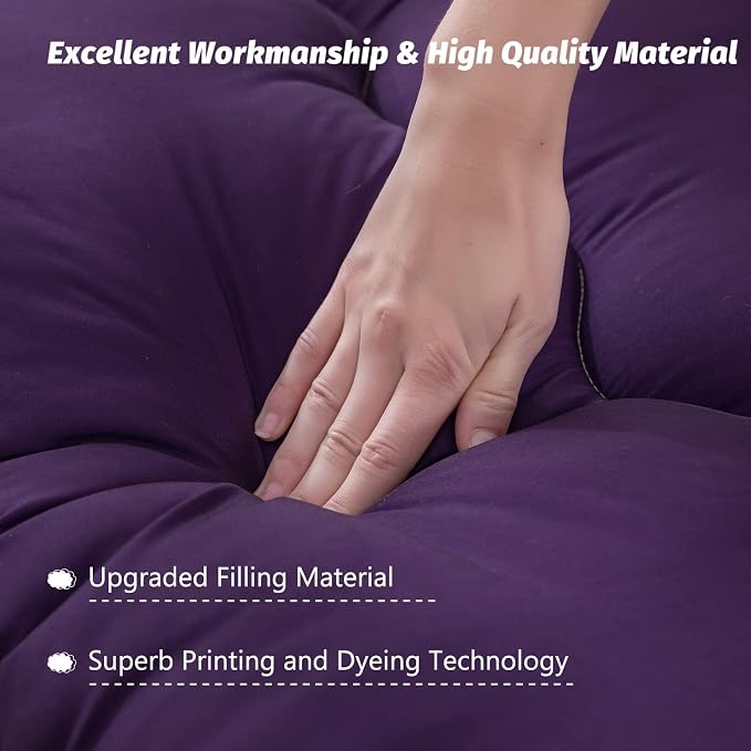 MAXYOYO Japanese Floor Mattress Futon Mattress, Thicken Sleeping Pad Foldable - Image 6