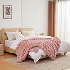 BENVWE Faux Fur Throw Blanket for Couch - Image 6