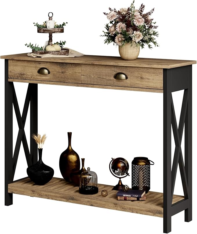ChooChoo 47" Farmhouse Console Table - Image 7