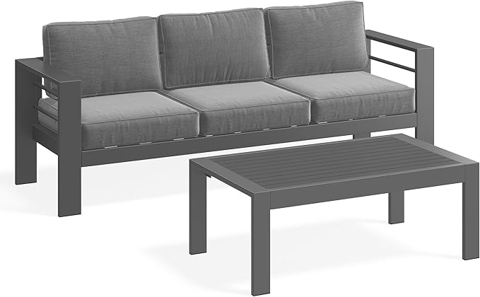 Solaste Aluminum Patio Furniture Set by Solaste