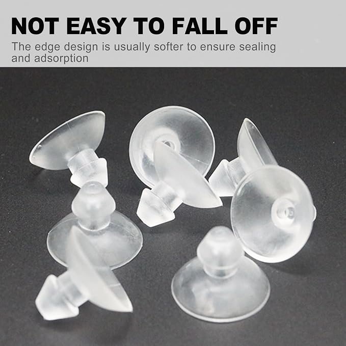 20 Pack 18mm/0.7" Transparent Anti-Collision Suction Cups - Image 4