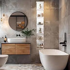 Homaterial 7 Tier Floating Shelf - Image 4
