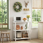 FATORRI Small Bookshelf for Small Space, Short Rustic Low Bookcase, Modern Wood - Image 7