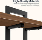 HOOBRO Floating Shelves, 15 Inch Wall Shelf Set of 3, Wall Mounted Storage - Image 5
