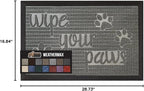 GORILLA GRIP 100% Waterproof All-Season WeatherMAX Doormat US Designed Natural - Image 2