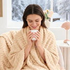 BEDELITE Blush Sand Twin Blanket - Image 3
