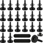 20Pack Adjustable Leveling Feet, 3/8”-16 Thread Heavy Duty Furniture Levelers by LOYORTY