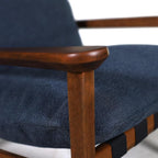 Grain Wood Furniture Solid Wood Mid Century Lounge Chair - Image 8