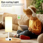 Fenmzee Matte White Bedside Table Lamp - Image 4