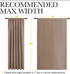 NICETOWN Room Darkening Curtains - Image 7