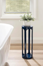 Kate and Laurel Dahl Modern Wooden Round Drink Table, Transitional Circle - Image 4
