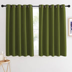 NICETOWN Blackout Curtains 54 Inches Long, Thermal Insulated Room Darkening by NICETOWN