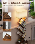 Evermagin 6 Tier Tree Bookshelf - Image 7